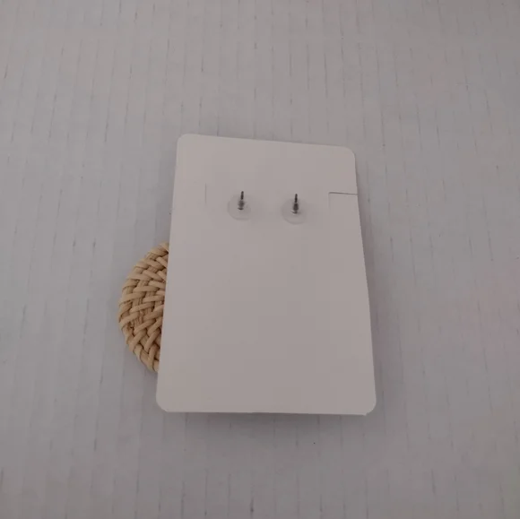 Rattan earrings - Picture 4 of 4